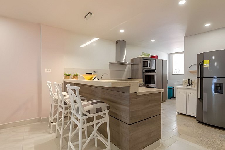 Hermosa y Moderna Casa Frente al Mar WIFi y Kayak